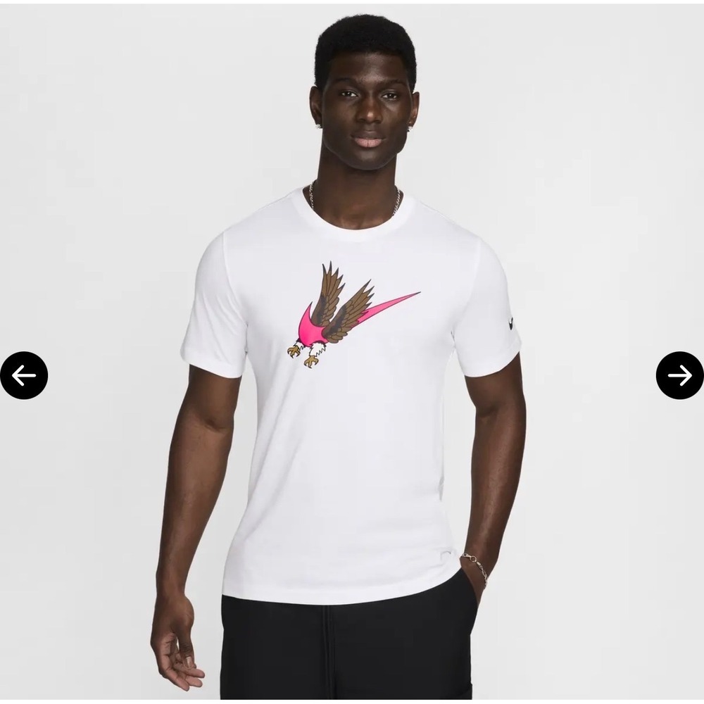 USA‎ Club Nike T-Shirt men's Medium FN0861 100 Olympics team issued eagle NWT